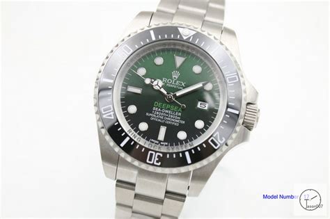 green rolex sea dweller